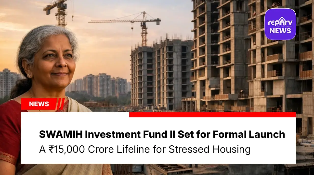 SWAMIH Investment Fund II Set for Formal Launch; A ₹15,000 Crore Lifeline for Stressed Housing